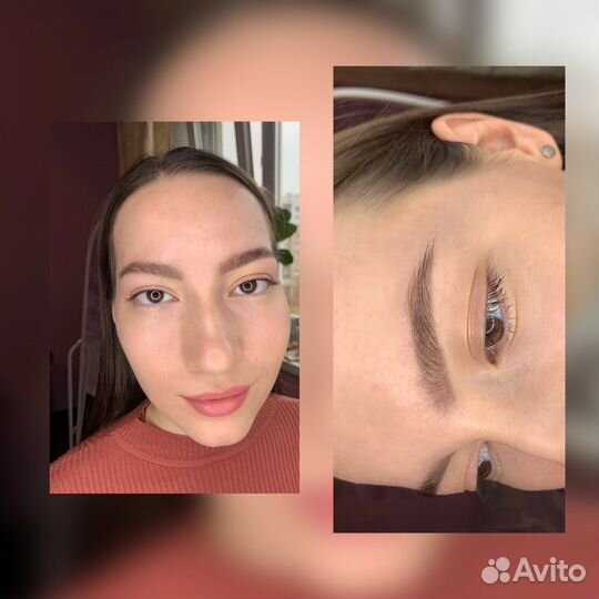 Брови - Моделирование бровей