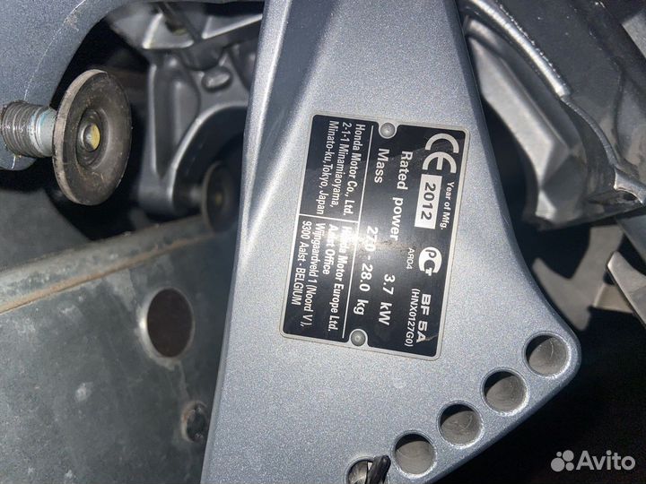 Мотор для лодки honda