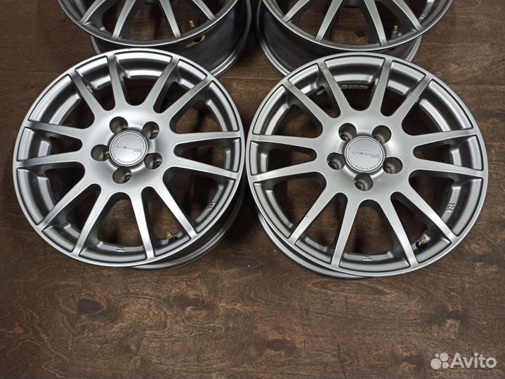 Диски 15 5х100 ET43 темные из Японии