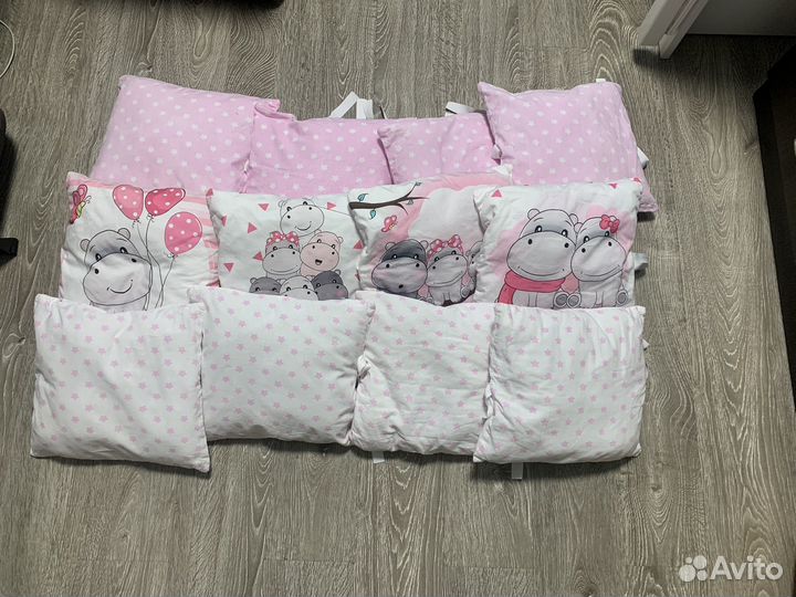 Бортики подушки