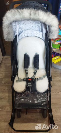 Коляска санки Ника 7 5S-K
