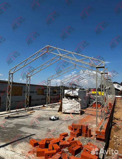 6х12 Сборный разборный каркас