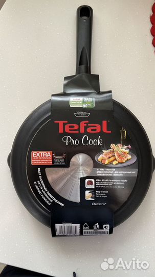 Сковорода-гриль круглая Tefal Pro Cook 26 см