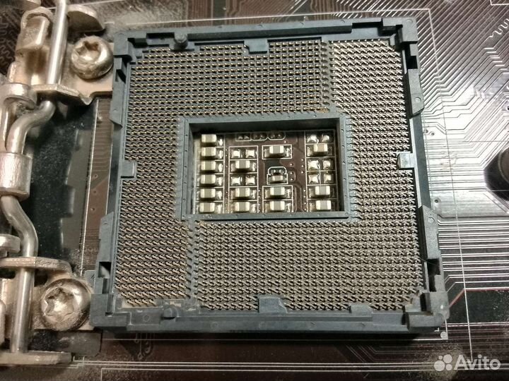 Материнская плата 1155 сокет неисправная