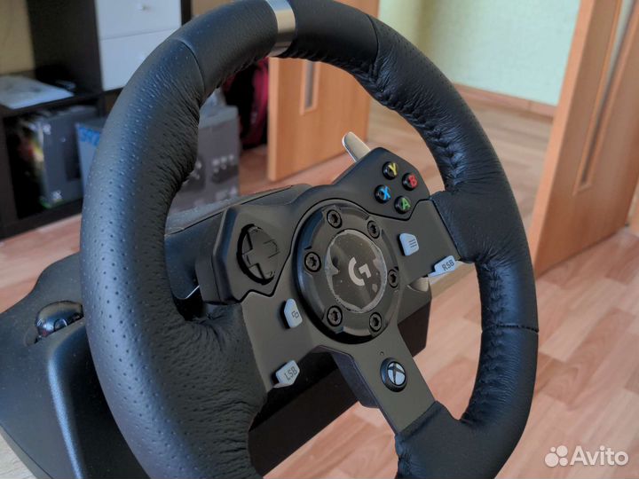Игровой руль Logitech G920 новый для Xbox и PC