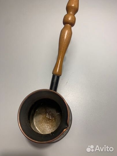 Турка для кофе медная
