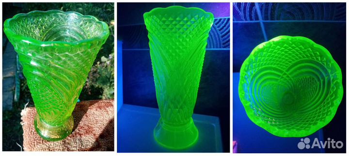 Старинная антикварная ваза для фруктов