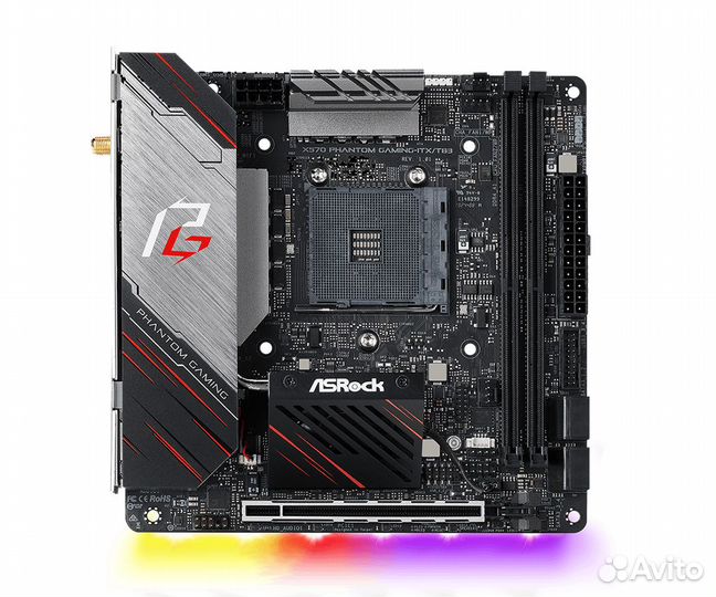 Материнская плата ASRock X570 phantom gaming-ITX/T