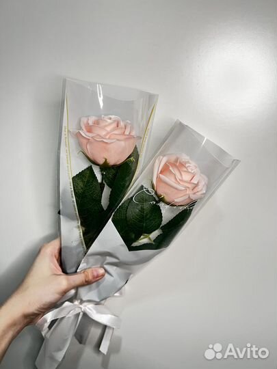 Мыльная роза в упаковке