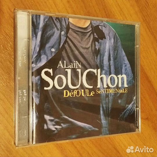 Двойной CD-диск Alain Souchon (франц) 1995