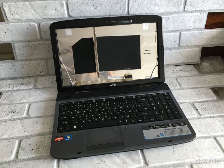 Acer 5542G на запчасти корпус с нерабочей платой