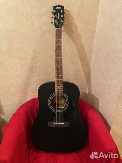 Акустическая гитара cort ad 810 Black Satin