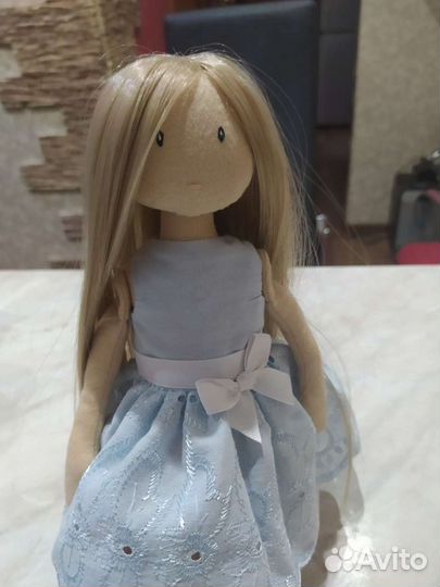 Кукла текстильная