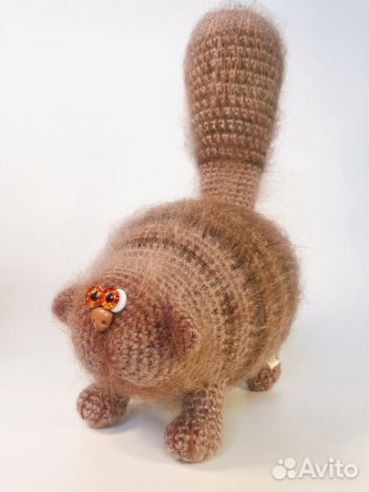 Игрушка ручной работы. Котик