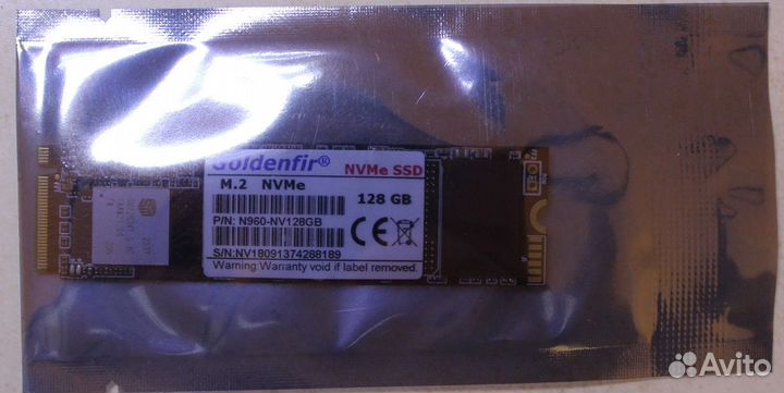 SSD SSD Goldenfir m2 nvme 256 gb