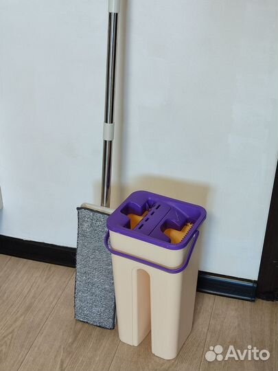 Ведро со шваброй с отжимом