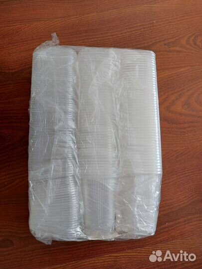 Контейнеры одноразовые для еды 500ml 100шт