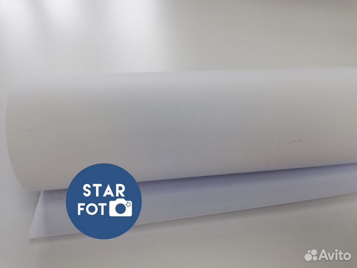 Пластиковый фон Superior белый 1х1,3м матовый