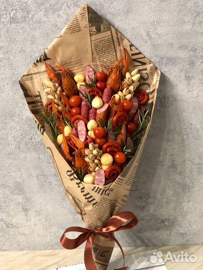 Мужские букеты съедобные