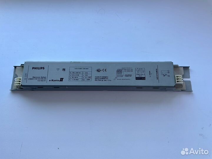 Electronic ballast philips (эпра) 1*36 W