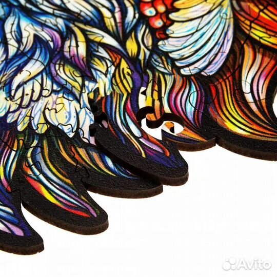 Фигурный пазл Unidragon, Огненная Лиса, размер Sma