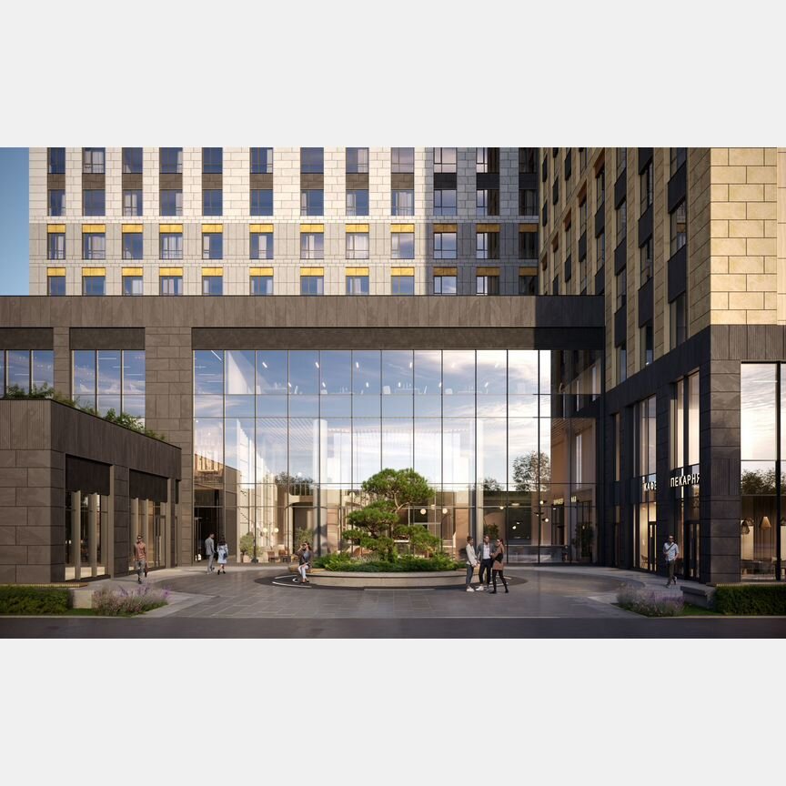 2-к. квартира, 47,6 м², 20/23 эт.