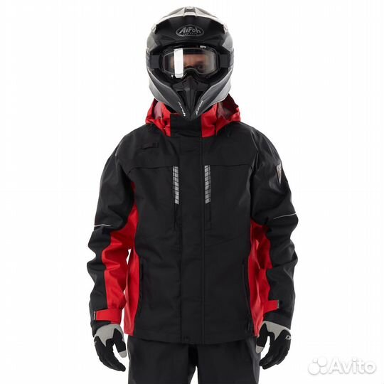 Куртка Мембранная dragonfly quad PRO black-RED 202