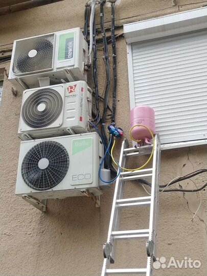 Установка (монтаж) сплит-систем