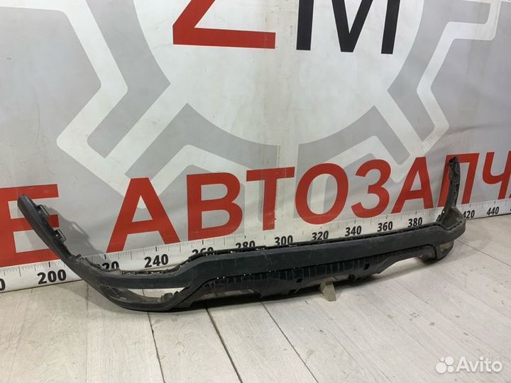 Юбка бампера задняя Kia Rio UB 2021-Нв