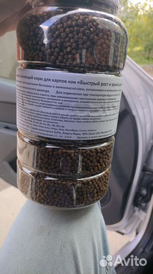 Корм для карпа кои