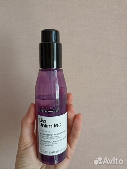 Loreal сыворотка для волос Liss Unlimited