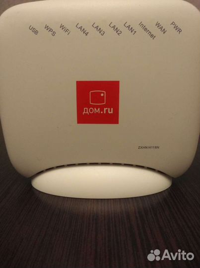 Wifi роутер дом ру