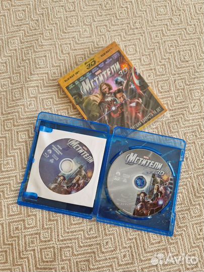 Blu-ray диски Мстители 3D