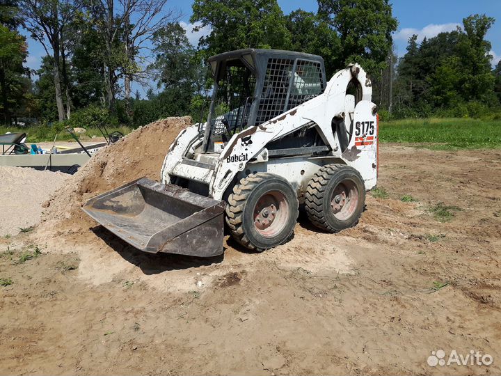 Аренда услуги минипогрузчика бобкет Bobcat