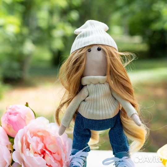 Интерьерная кукла ручной работы