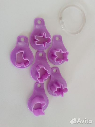 Вырубки для теста, мастики, марципана