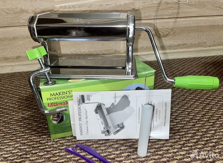 Паста-машина раскатыватель для полимерной глины