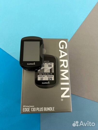 Велокомпьютер garmin edge 130 plus bundle