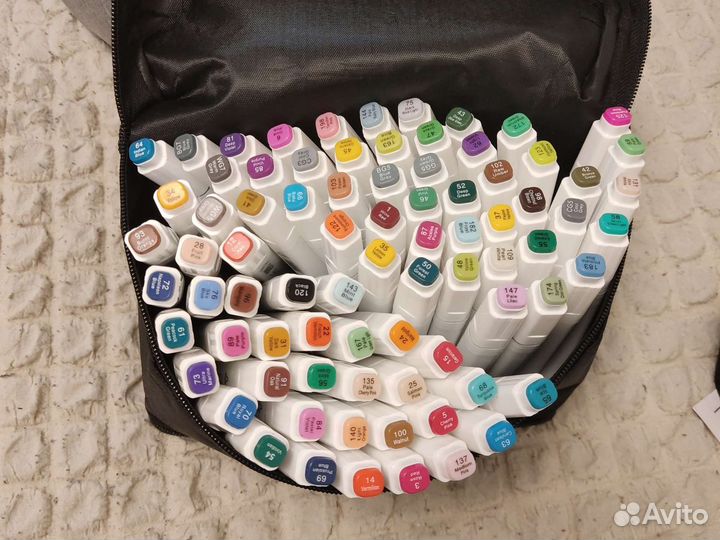 Фломастеры/Маркеры Touchnew 80шт