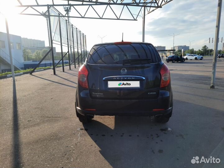 SsangYong Actyon 2.0 AT, 2012, 189 000 км