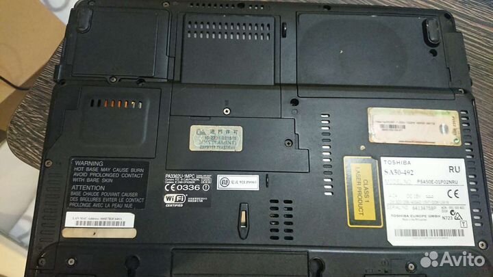 Ноутбук Toshiba satellite A50-492