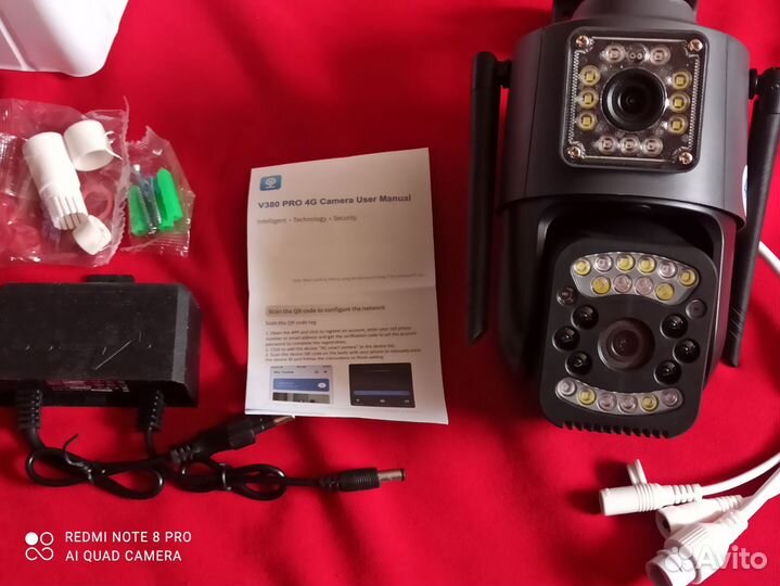 Камера видеонаблюдения wifi, универсальная, умная