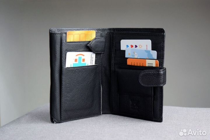 Кошелек-документхолдер кожа