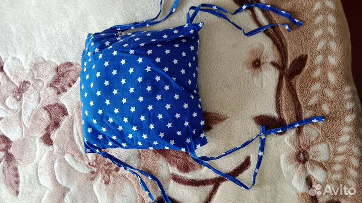 Бортики в кроватку подушки