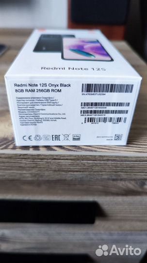 Xiaomi Redmi Note 12S, 8/256 ГБ