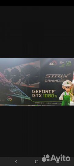 Видеокартаasus gtx 1080 ti 11 gb