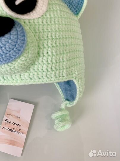 Детская шапка и шарф «Мишка»/Весенняя/Зверошапка