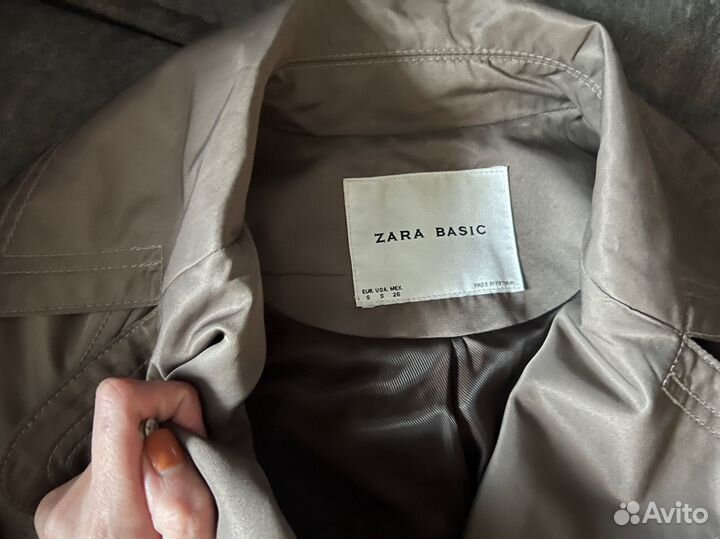 Тренч плащ Zara размер S