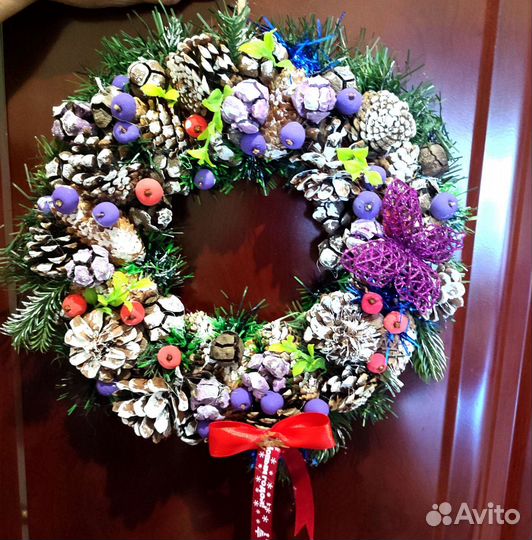 Новогодний рождественский венок