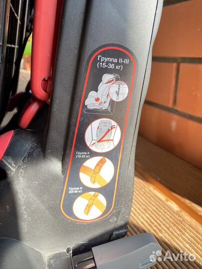 Автокресло детское capella s12312i isofix